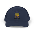 Raritee Crown Logo Trucker Cap — White Snapback Mesh Hat