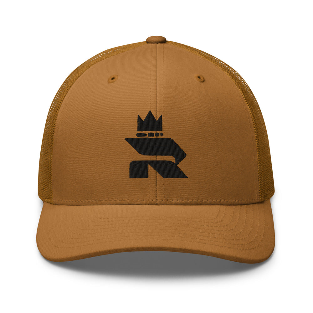 Crowned R hat — Caramel (Legendary)