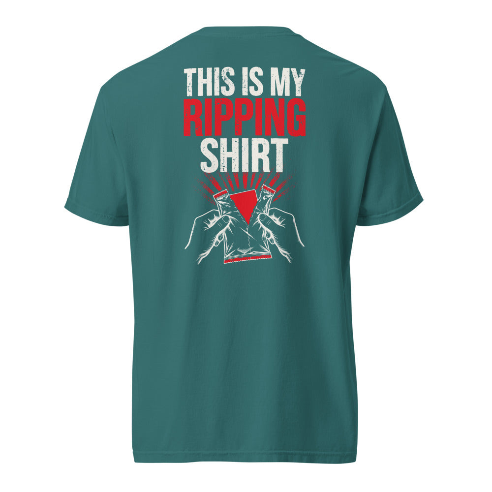 This Is My Ripping Shirt — Mystery Rarity Tee — Emerald back