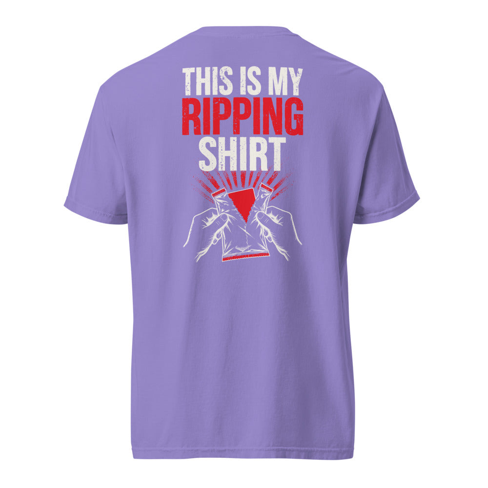This Is My Ripping Shirt — Mystery Rarity Tee — Violet back
