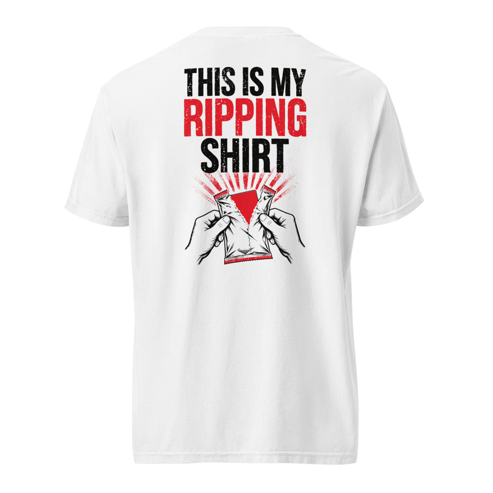 This Is My Ripping Shirt — Mystery Rarity Tee — White back
